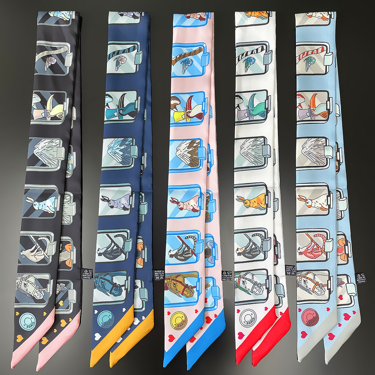 Brand Design Twill 100% Silk S - Scarf Silk Square ulasan dan harga