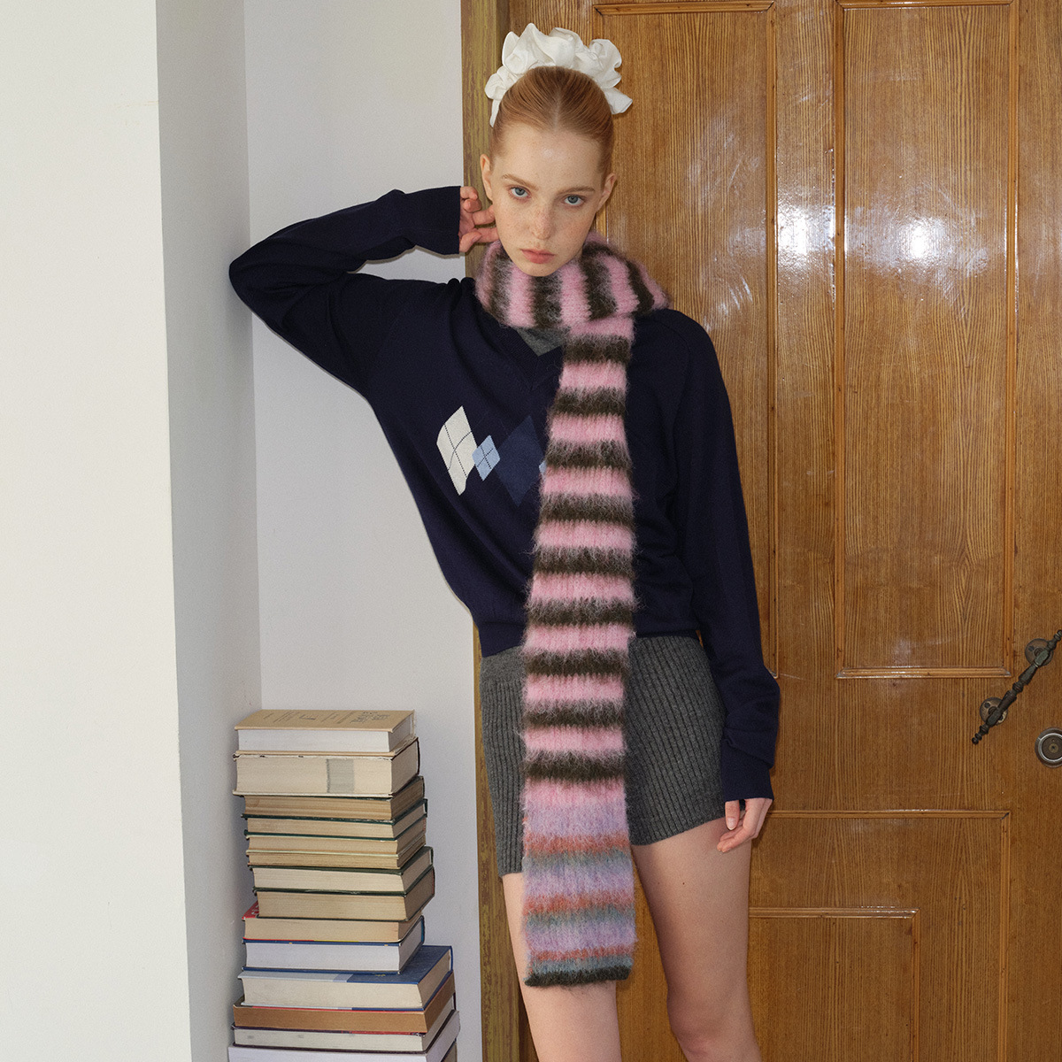 Women Winter Cashmere Scarf 20 - Woven Scarf Blanket ulasan dan harga