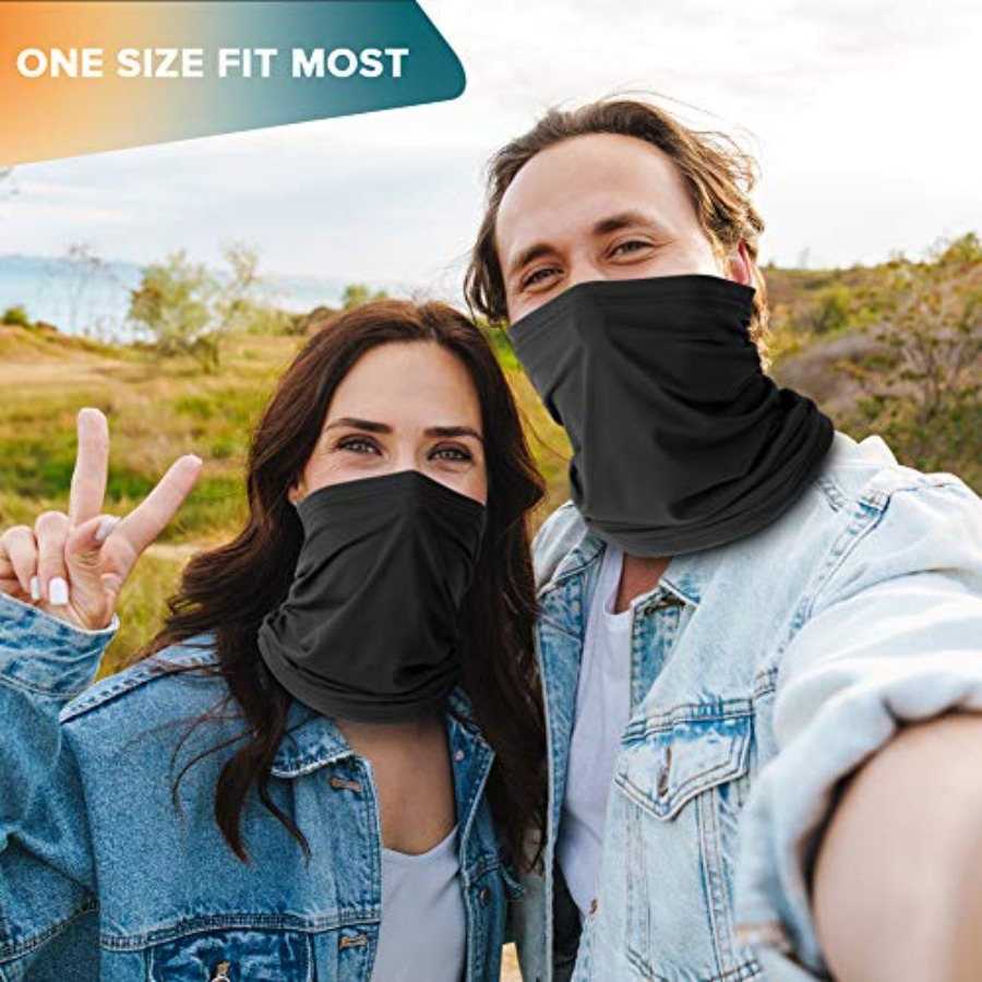 VULKIT 2 Pack Neck Gaiter Face - Face Scarf Mask ulasan dan harga