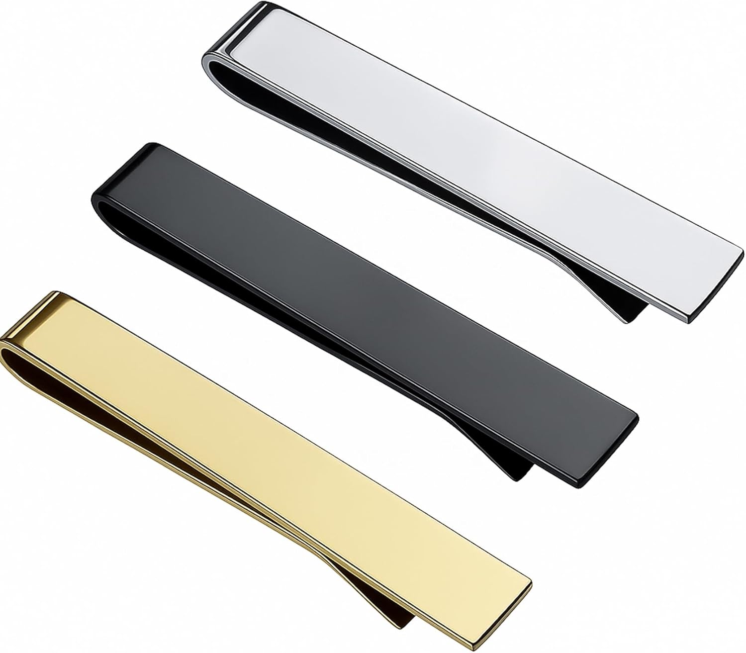 3 Pack Men's Tie Clip for Skin - Skinny Tie Men ulasan dan harga