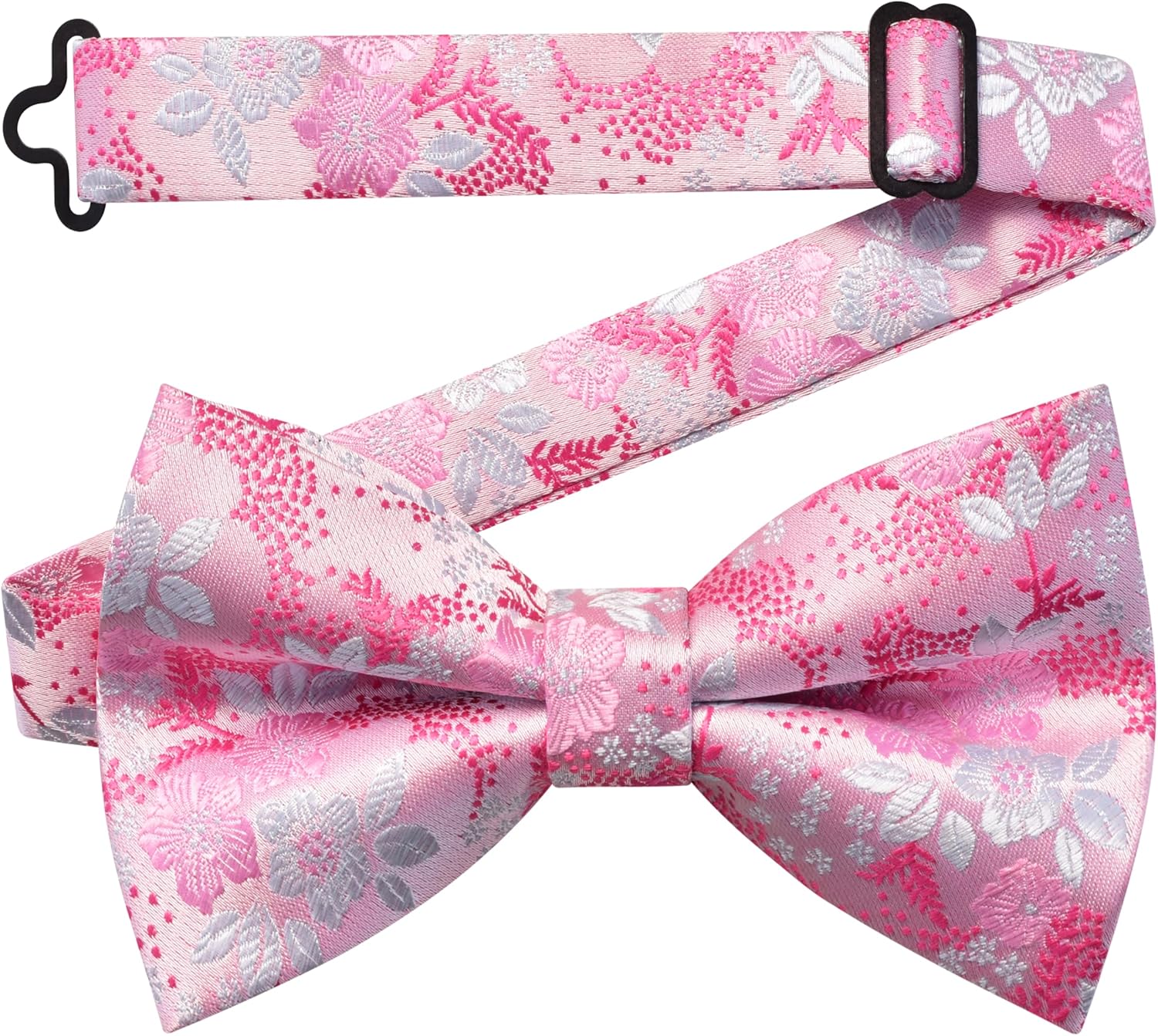 Floral Bow Tie & Handkerchief  - Pocket Square Set ulasan dan harga