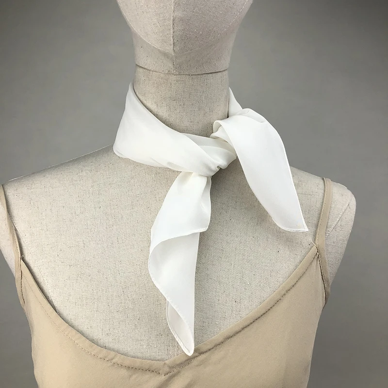 New Women Silk Scarf Square Ne - Scarf Silk Square ulasan dan harga