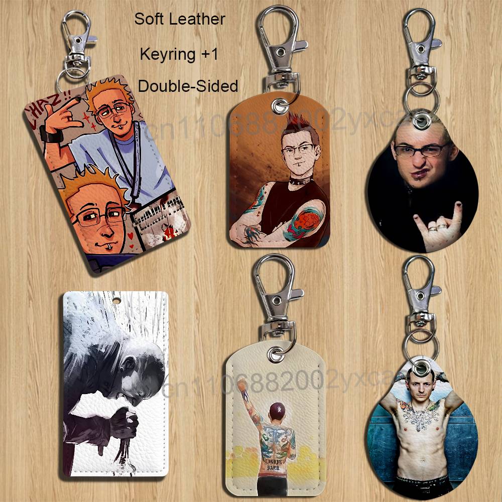 Fan art design Chester Benning - Lanyard Badge Holder ulasan dan harga