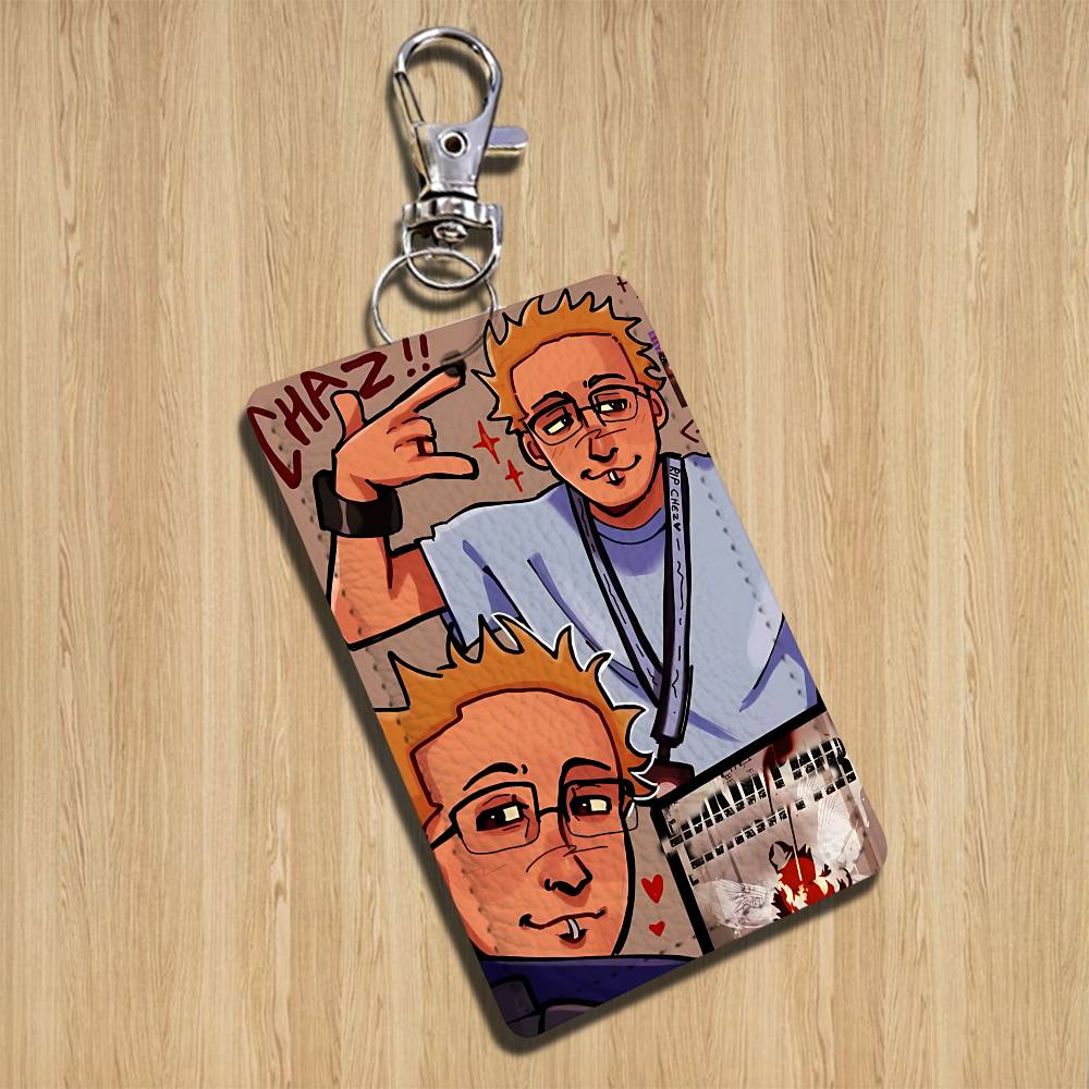 Fan art design Chester Benning - Lanyard Badge Holder ulasan dan harga