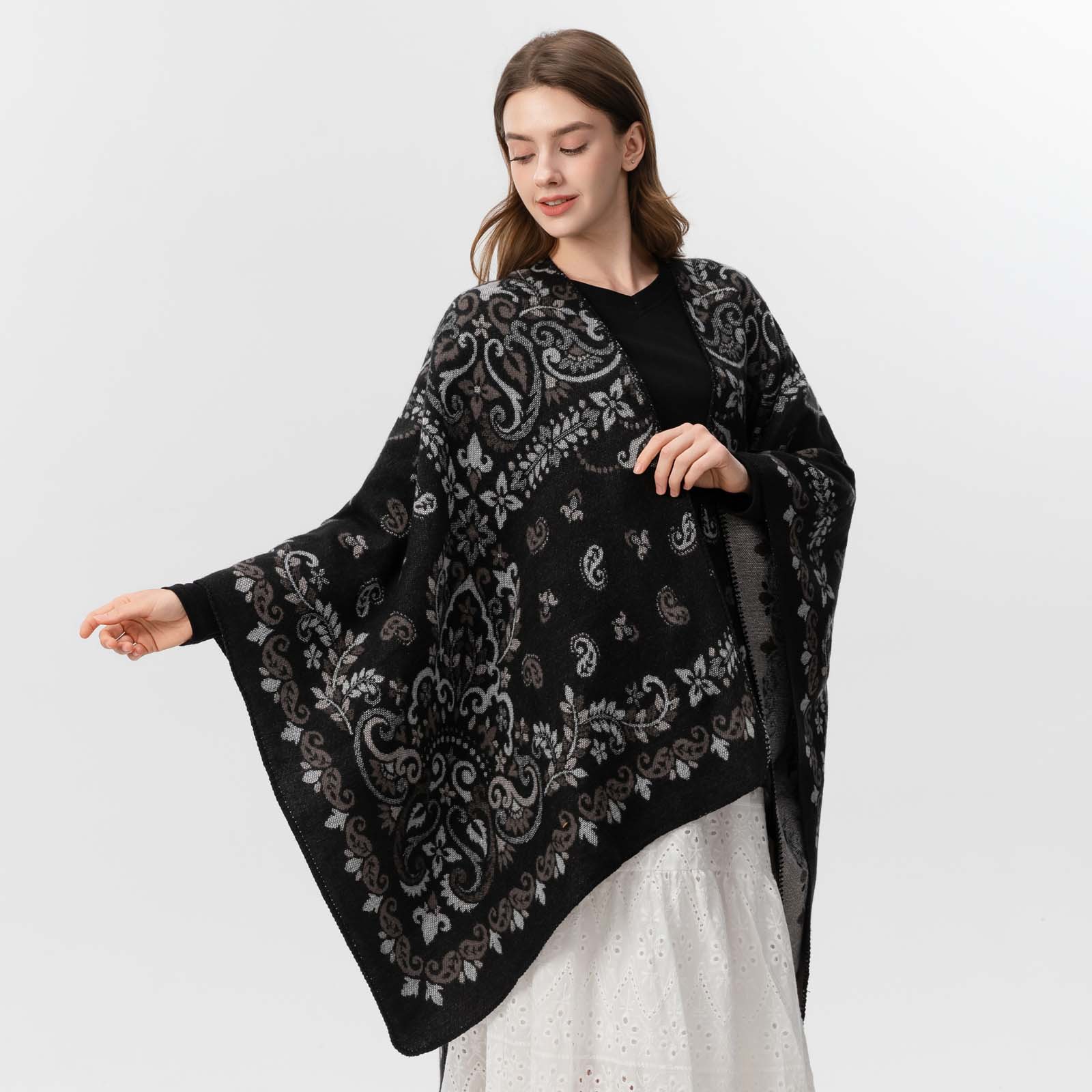 Women Luxury Scarf Jacqumus Fe - Stole Wedding Shawl ulasan dan harga