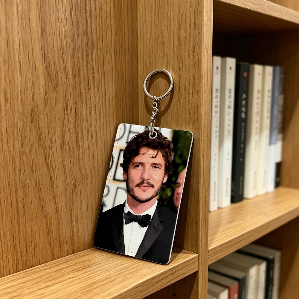 Cool Actor P-Pedro Pascal Card - Lanyard Badge Holder ulasan dan harga