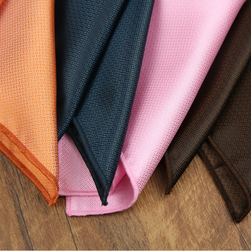 24cm Classic Solid Color White - Pocket Square Set ulasan dan harga