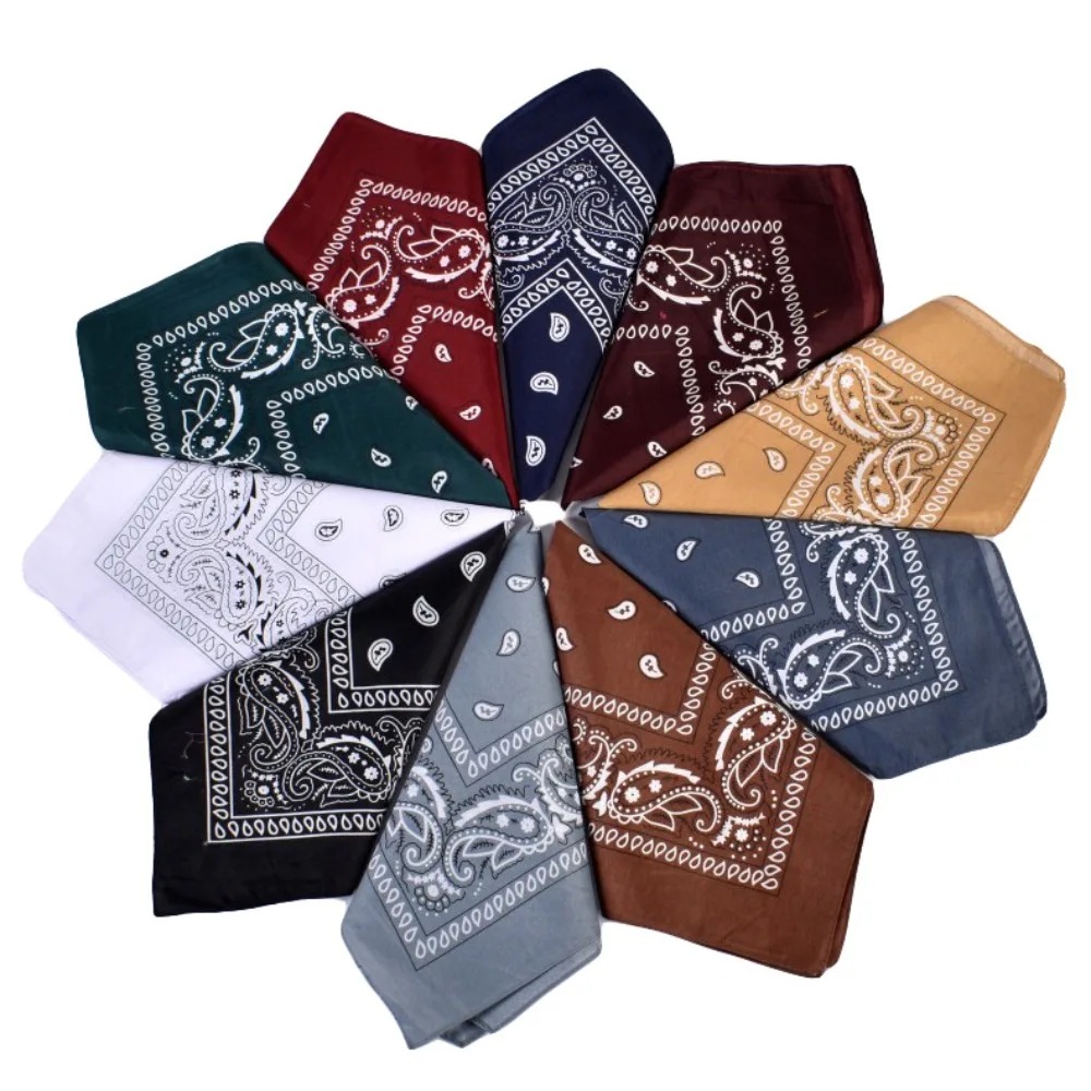 Hip Hop Cowboy Paisley Scarf L - Ascot Neck Scarf ulasan dan harga