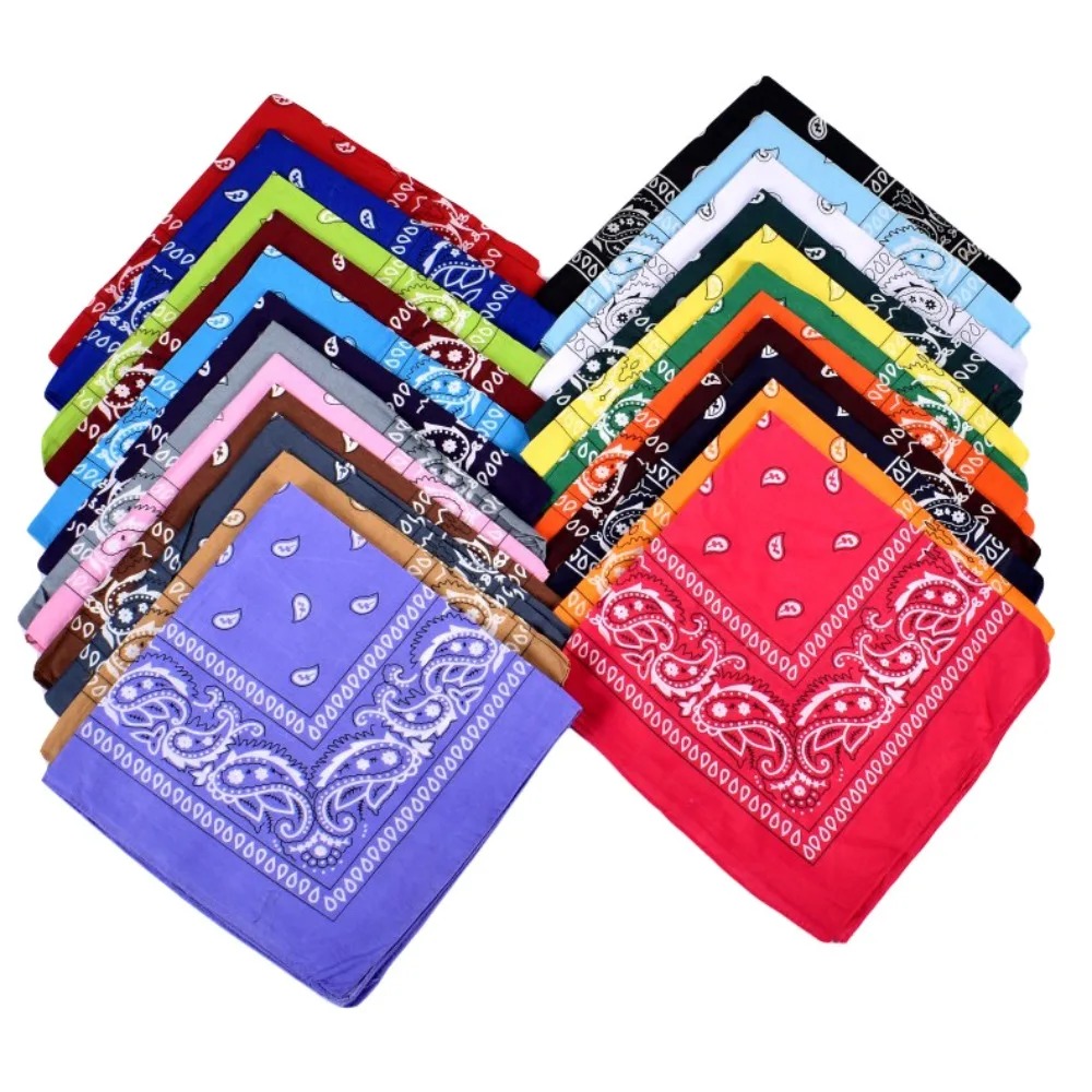 Hip Hop Cowboy Paisley Scarf L - Ascot Neck Scarf ulasan dan harga