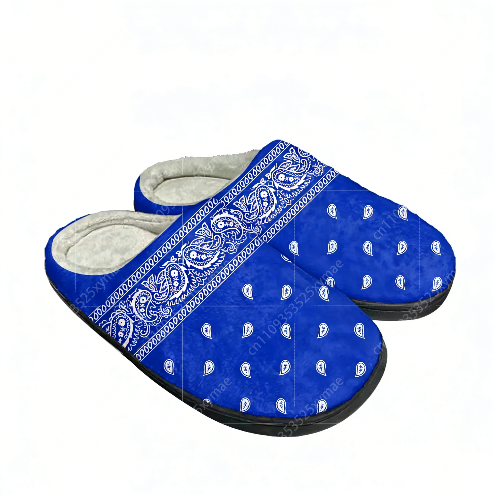 Bandana Paisley Cotton Slipper - Bandana Cotton ulasan dan harga