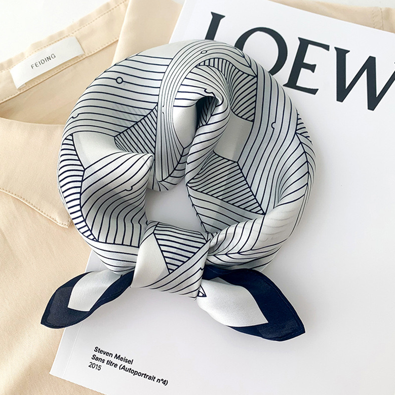 1pcs 70cm Striped Geometric Pa - Silk Tie Striped ulasan dan harga