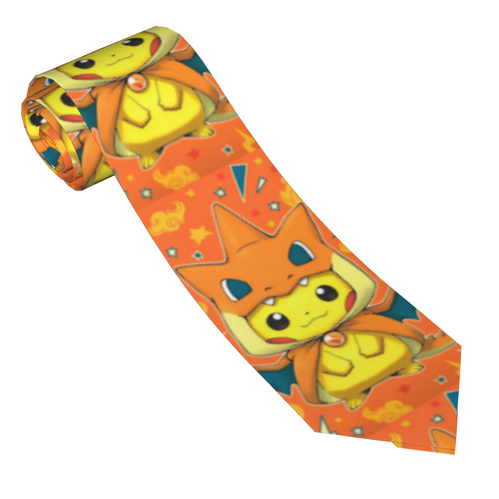 Cute Cartoon Manga Pokemoned N - Skinny Tie Men ulasan dan harga