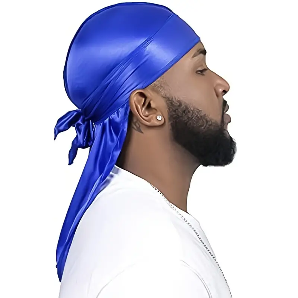Men's Silk Durag Shower cap Ba - Bandana Doo Rag ulasan dan harga