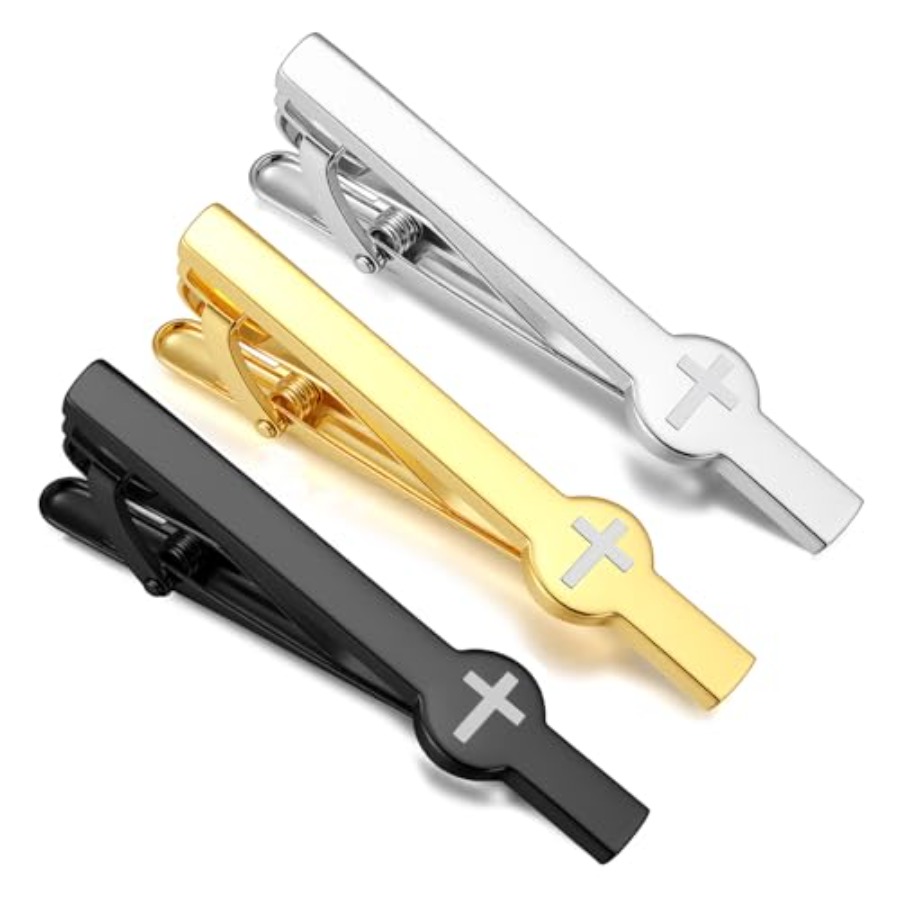 Tie Clips for Men 3Pcs Tie Bar - Tie Bar Set Gift ulasan dan harga