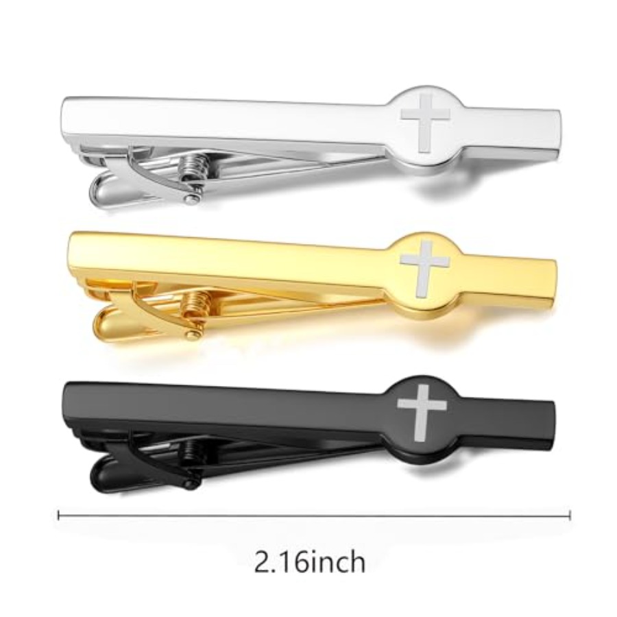 Tie Clips for Men 3Pcs Tie Bar - Tie Bar Set Gift ulasan dan harga