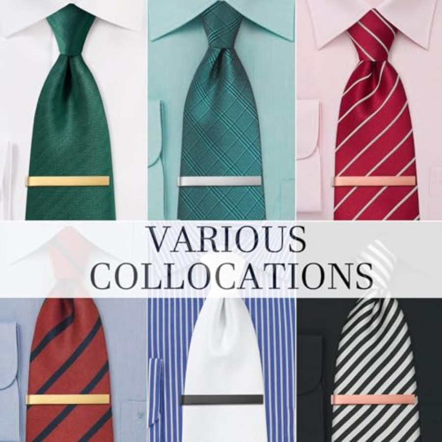 HAWSON 2 inch Tie Clips for Me - Tie Bar Set Gift ulasan dan harga