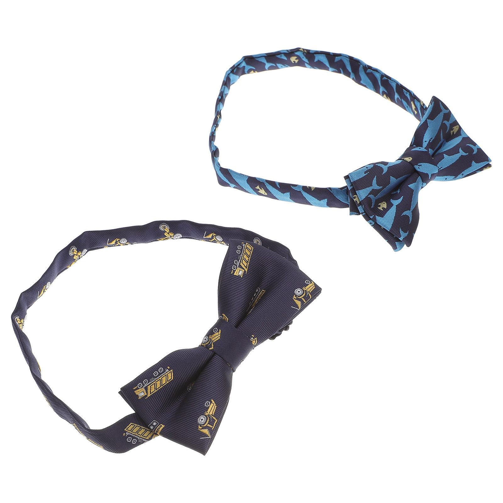 2Pcs Cartoon Bow Tie Kids Adju - Bow Tie Pre Tied ulasan dan harga