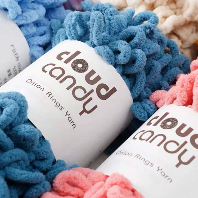 100g/Roll Finger Loop Yarn Thr - Woven Scarf Blanket ulasan dan harga