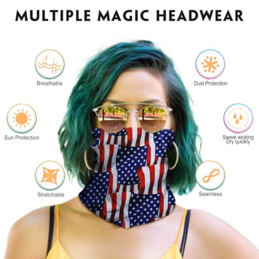 Venswell Neck Gaiter Face Mask - Face Scarf Mask ulasan dan harga