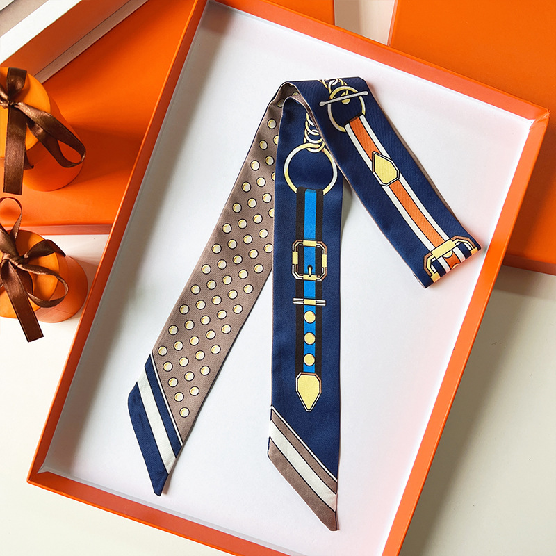 Women Scarf Skinny Silk Scarf  - Silk Neck Scarf ulasan dan harga