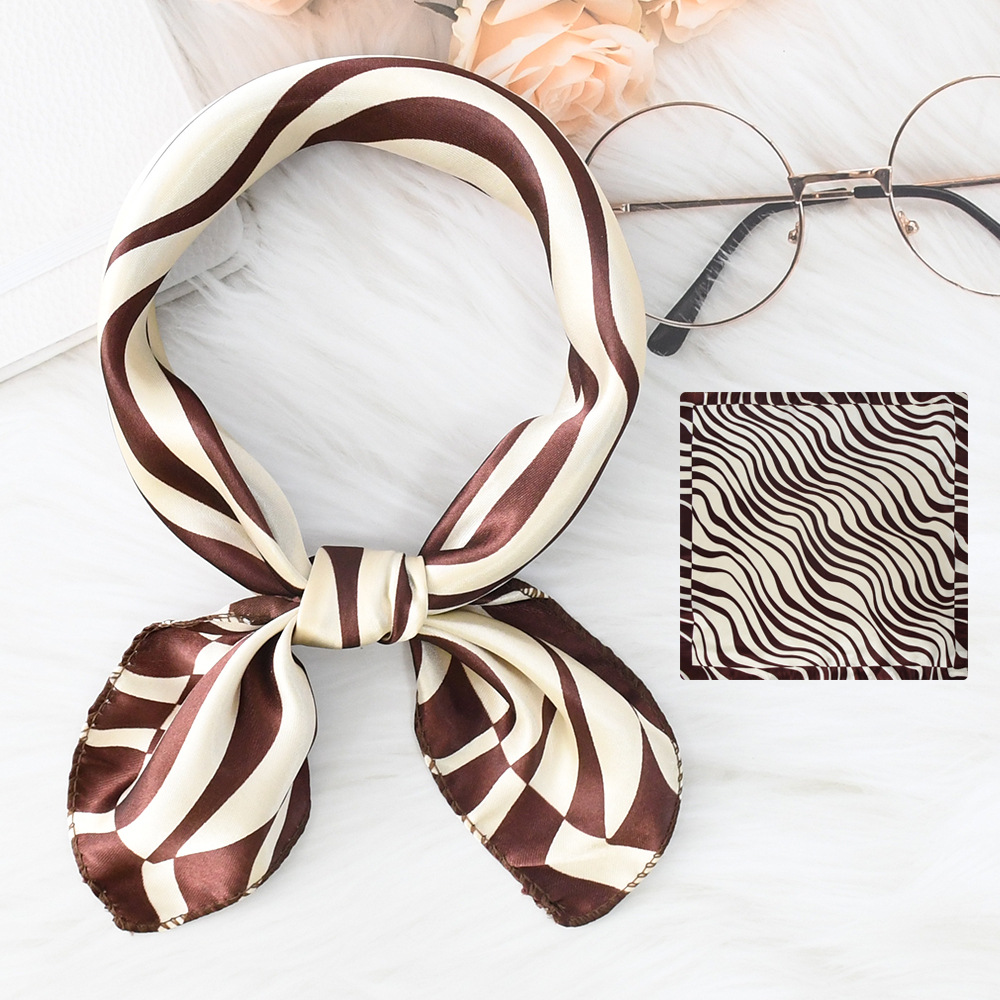 Luxury Design Print Silk Squar - Scarf Silk Square ulasan dan harga