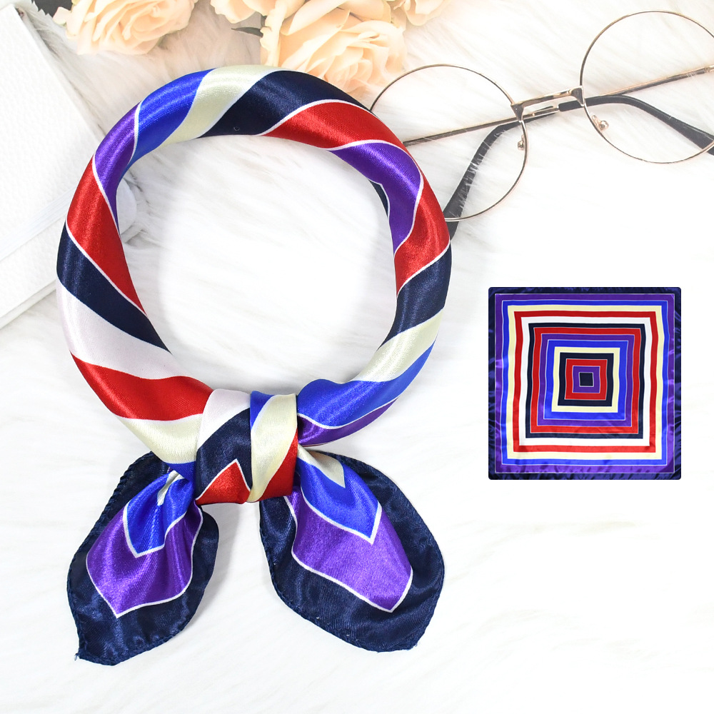 Luxury Design Print Silk Squar - Scarf Silk Square ulasan dan harga