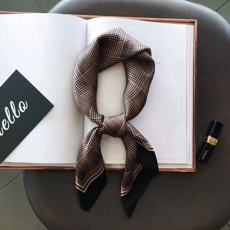 New Fashion Zebra Printed Squa - Ascot Neck Scarf ulasan dan harga