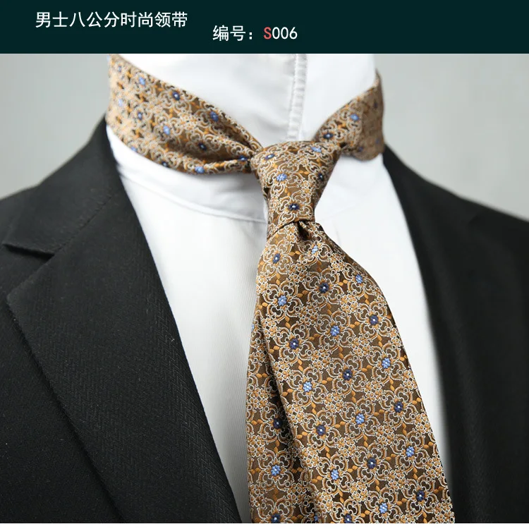 Linbaiway Business Floral Prin - Skinny Tie Men ulasan dan harga