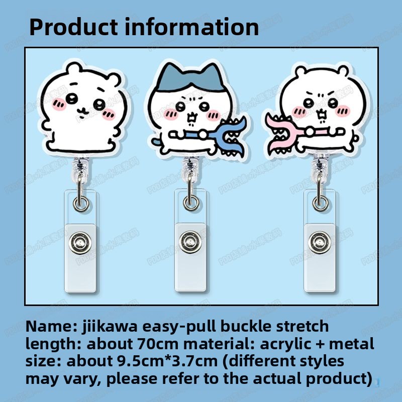 Jhikawas Retractable Badge Ree - Lanyard Badge Holder ulasan dan harga