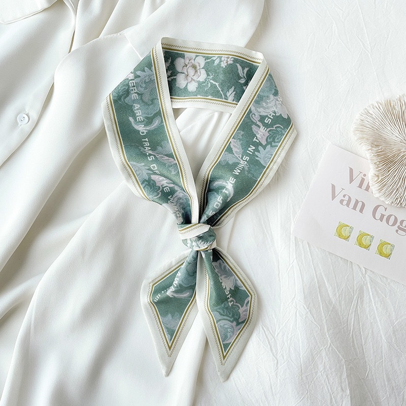 Spring Oil Painting Series Sca - Head Wrap Turban ulasan dan harga